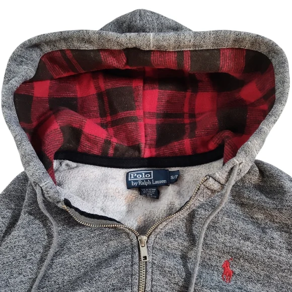Ralph Lauren Polo Full Zip Sweater Hoodie Mens Small - Picture 10 of 10